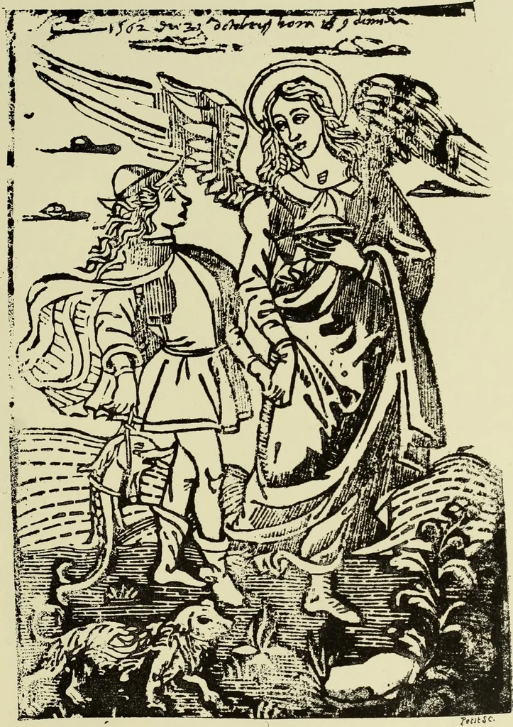 An illustration from La gravure en Italie avant Marc-Antoine (1452-1505), 1883, leaf 224