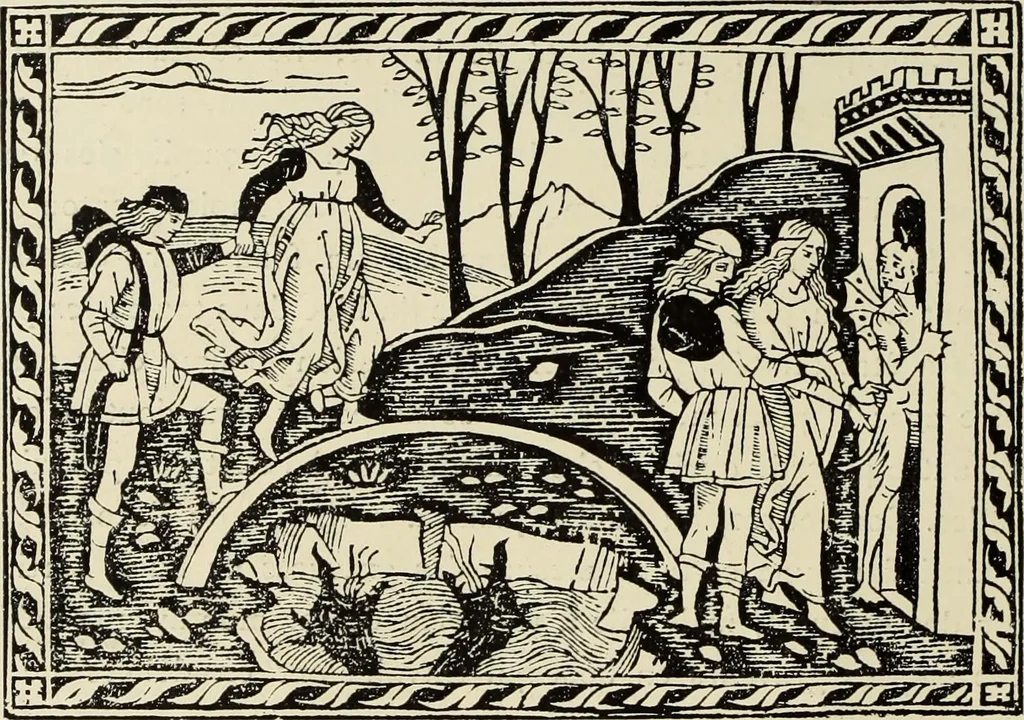 An illustration from La gravure en Italie avant Marc-Antoine (1452-1505), 1883, leaf 227