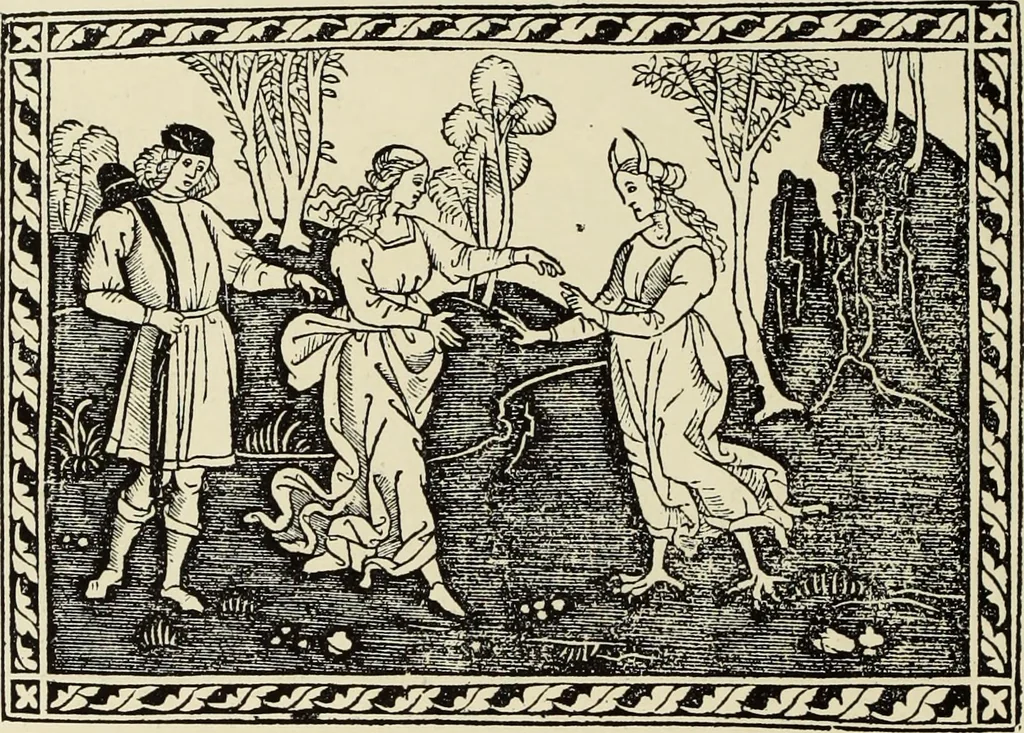 An illustration from La gravure en Italie avant Marc-Antoine (1452-1505), 1883, leaf 229