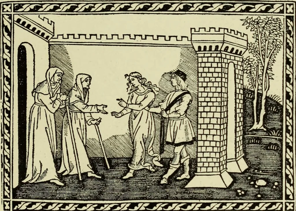 An illustration from La gravure en Italie avant Marc-Antoine (1452-1505), 1883, leaf 230