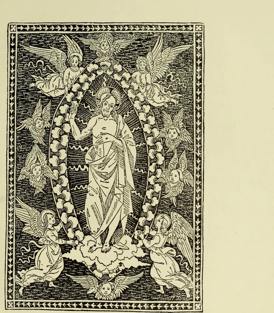 An illustration from La gravure en Italie avant Marc-Antoine (1452-1505), 1883, leaf 232