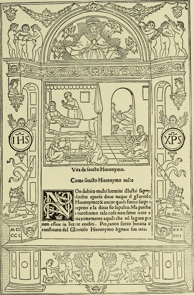 An illustration from La gravure en Italie avant Marc-Antoine (1452-1505), 1883, leaf 242