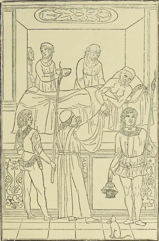 An illustration from La gravure en Italie avant Marc-Antoine (1452-1505), 1883, leaf 254