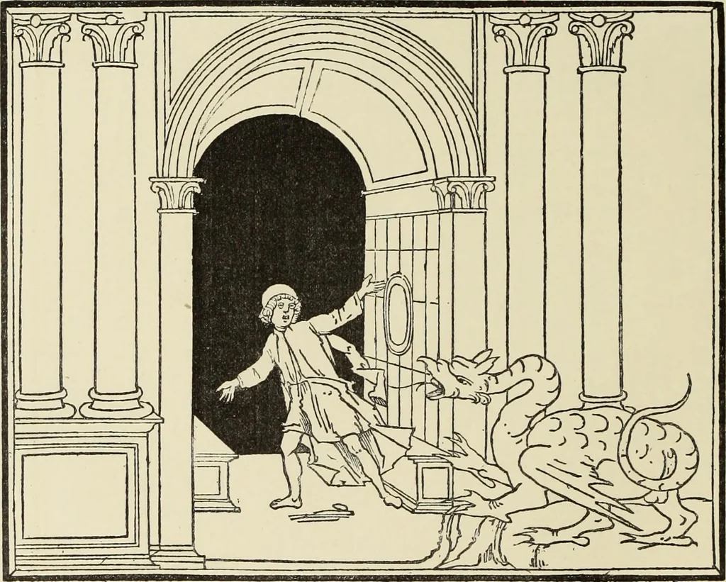 An illustration from La gravure en Italie avant Marc-Antoine (1452-1505), 1883, leaf 257