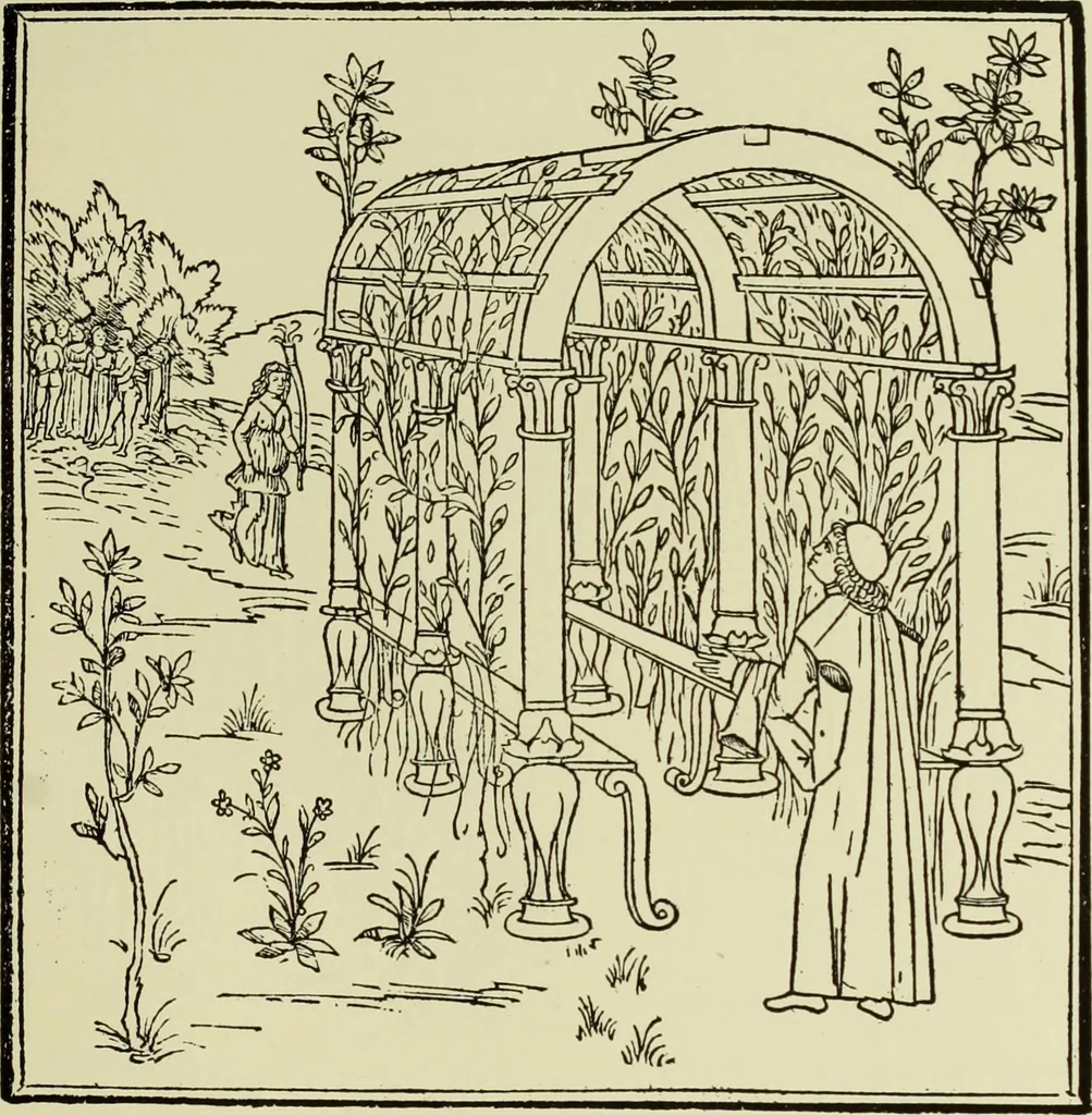 An illustration from La gravure en Italie avant Marc-Antoine (1452-1505), 1883, leaf 258