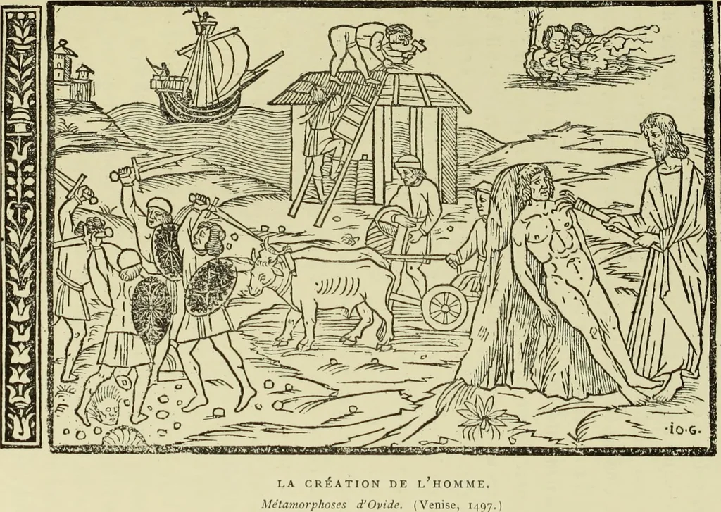 An illustration from La gravure en Italie avant Marc-Antoine (1452-1505), 1883, leaf 264