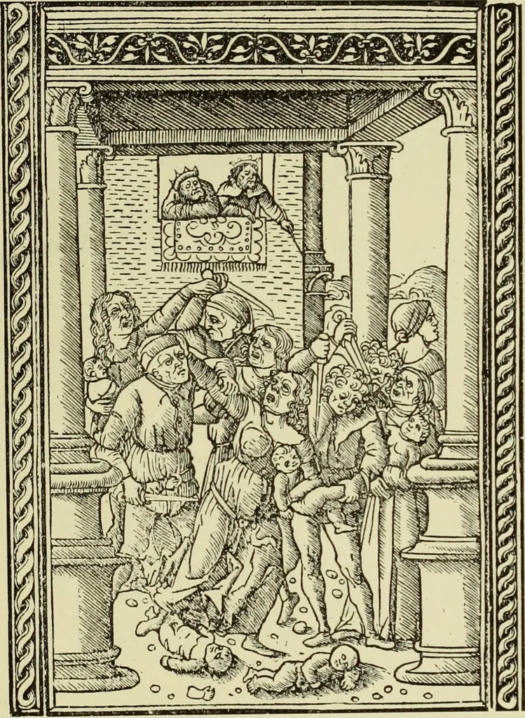 An illustration from La gravure en Italie avant Marc-Antoine (1452-1505), 1883, leaf 268