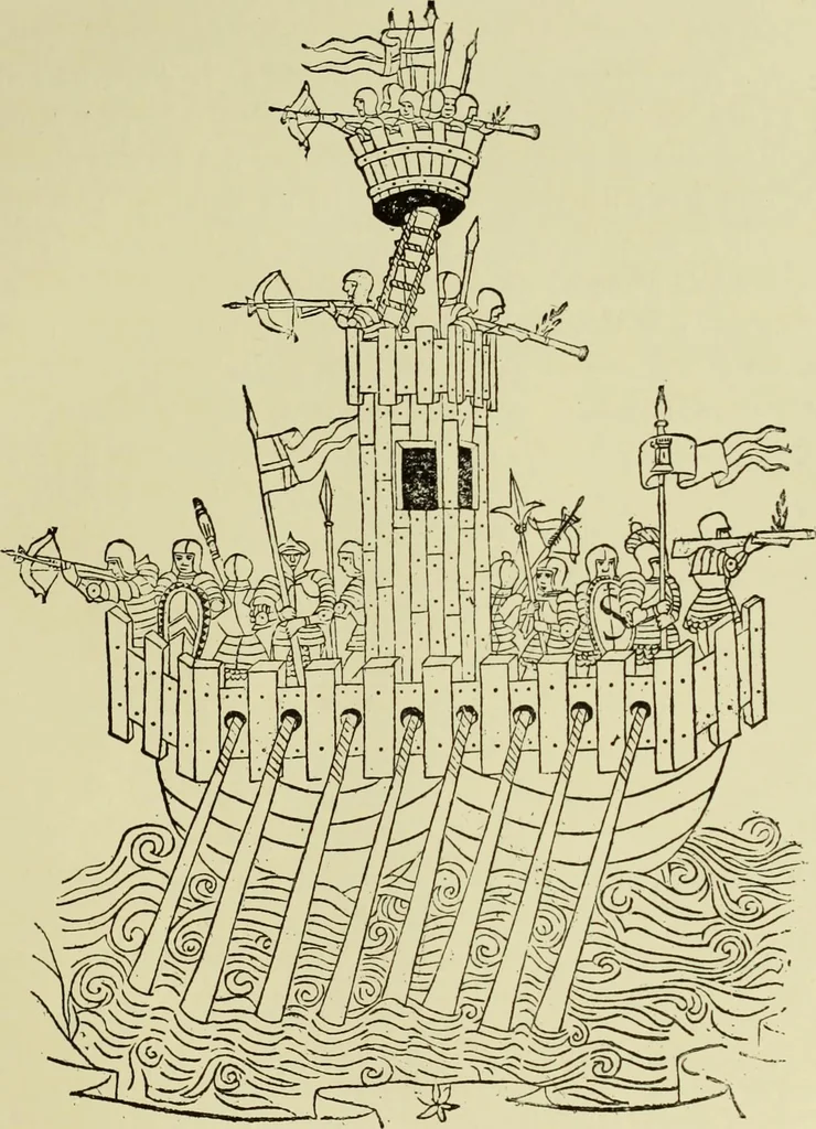 An illustration from La gravure en Italie avant Marc-Antoine (1452-1505), 1883, leaf 272