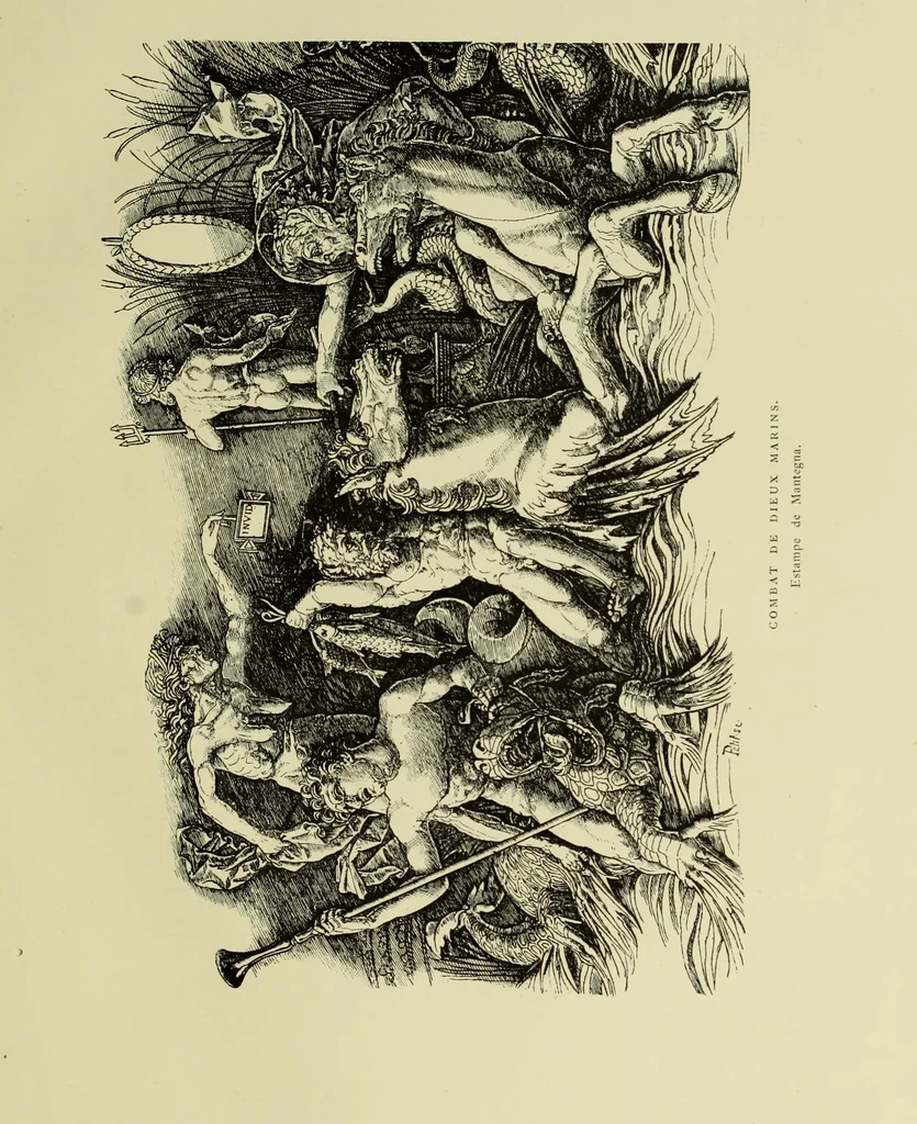 An illustration from La gravure en Italie avant Marc-Antoine (1452-1505), 1883, leaf 288
