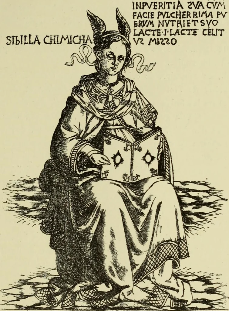 An illustration from La gravure en Italie avant Marc-Antoine (1452-1505), 1883, leaf 42