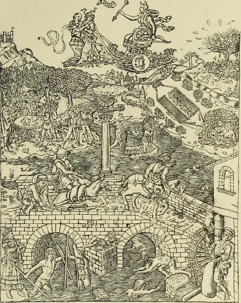 An illustration from La gravure en Italie avant Marc-Antoine (1452-1505), 1883, leaf 48