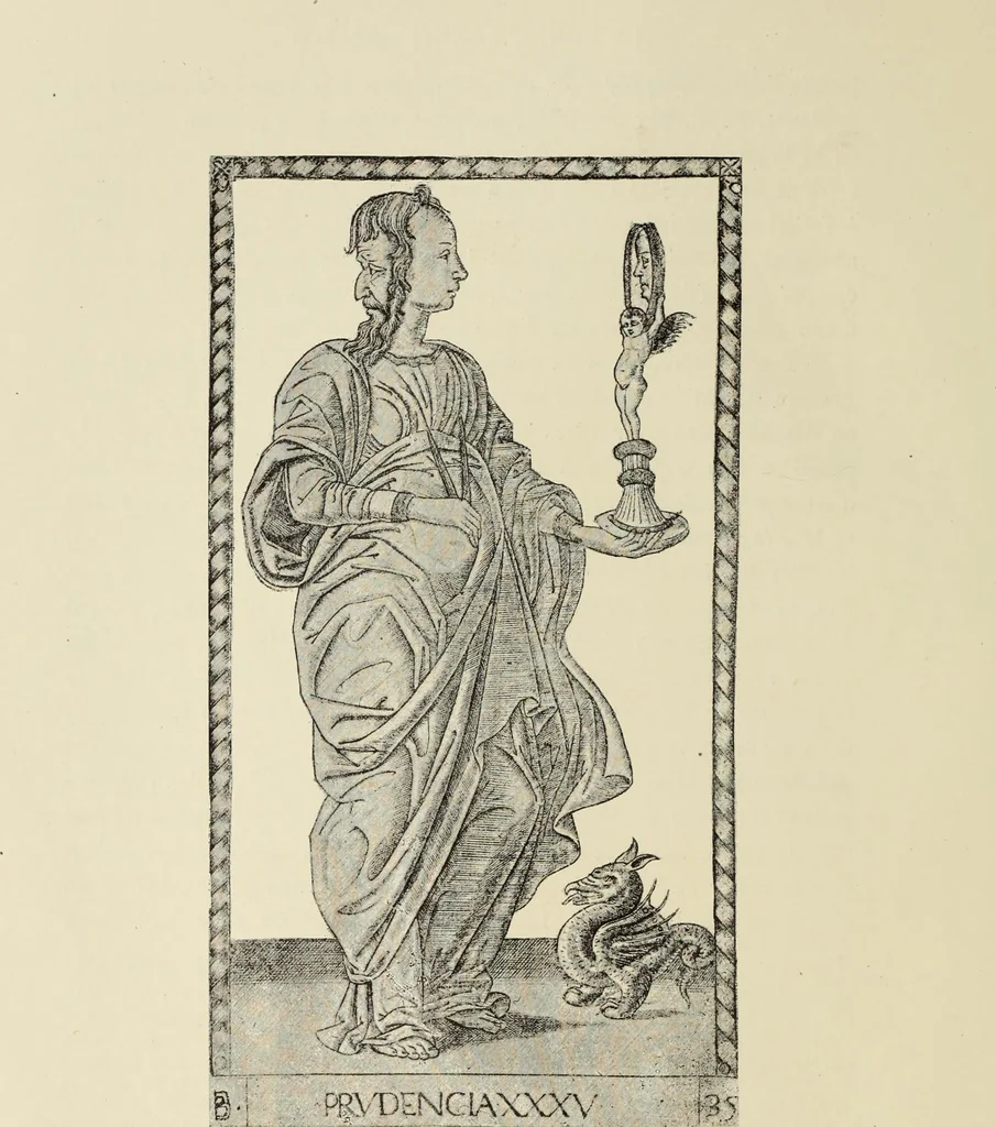 An illustration from La gravure en Italie avant Marc-Antoine (1452-1505), 1883, leaf 67