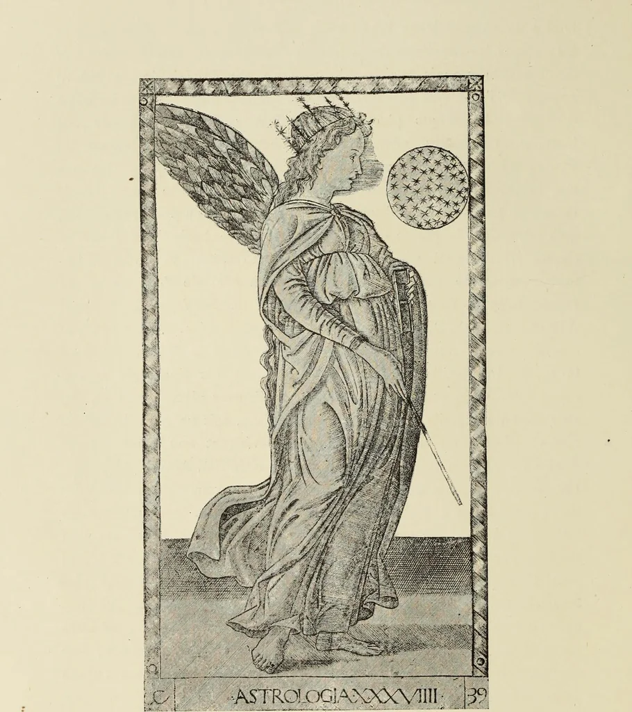 An illustration from La gravure en Italie avant Marc-Antoine (1452-1505), 1883, leaf 71