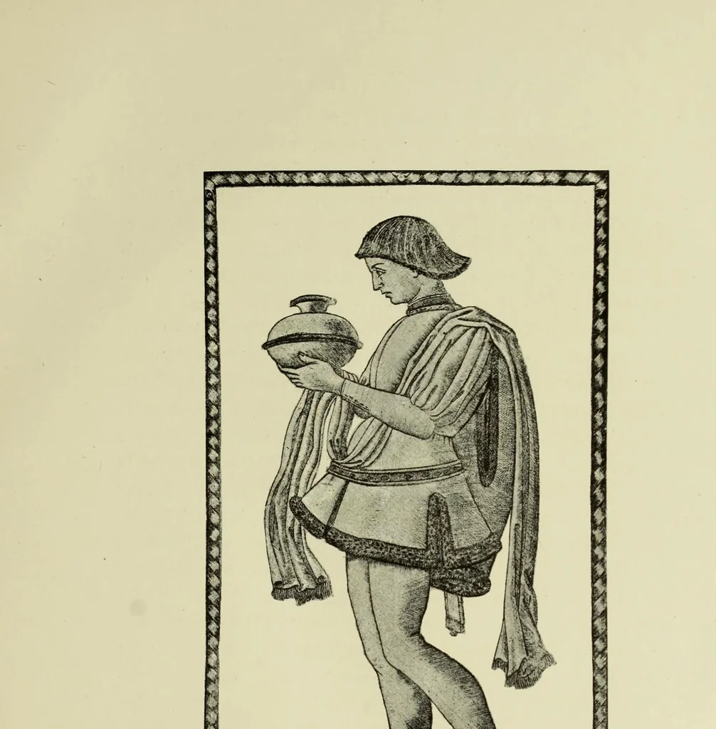 An illustration from La gravure en Italie avant Marc-Antoine (1452-1505), 1883, leaf 74