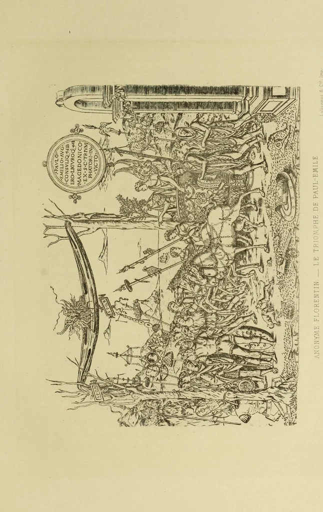 An illustration from La gravure en Italie avant Marc-Antoine (1452-1505), 1883, leaf 82