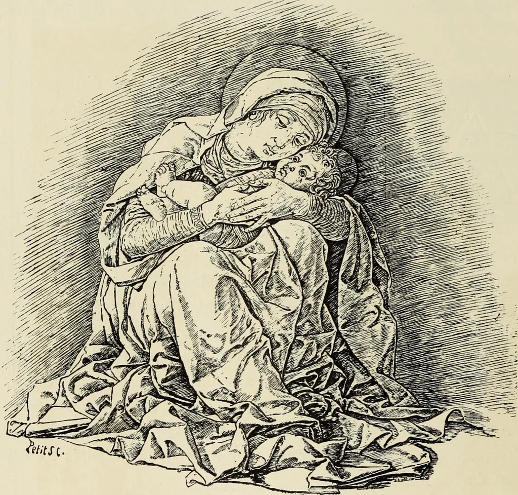An illustration from La gravure en Italie avant Marc-Antoine (1452-1505), 1883, leaf 97