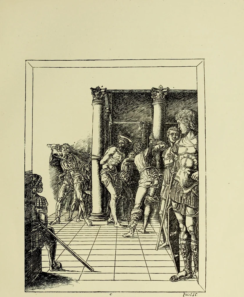An illustration from La gravure en Italie avant Marc-Antoine (1452-1505), 1883, leaf 98