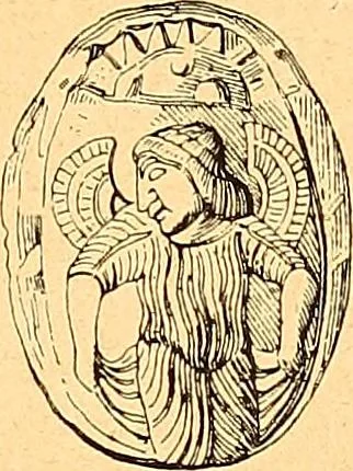 An illustration from La gravure en pierres fines : camées et intailles, 1894, leaf 116