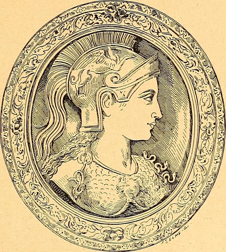An illustration from La gravure en pierres fines : camées et intailles, 1894, leaf 124