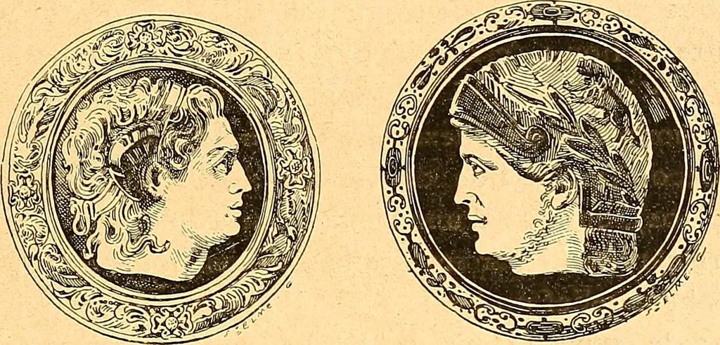 An illustration from La gravure en pierres fines : camées et intailles, 1894, leaf 130