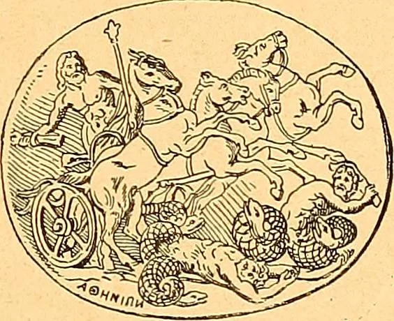 An illustration from La gravure en pierres fines : camées et intailles, 1894, leaf 134