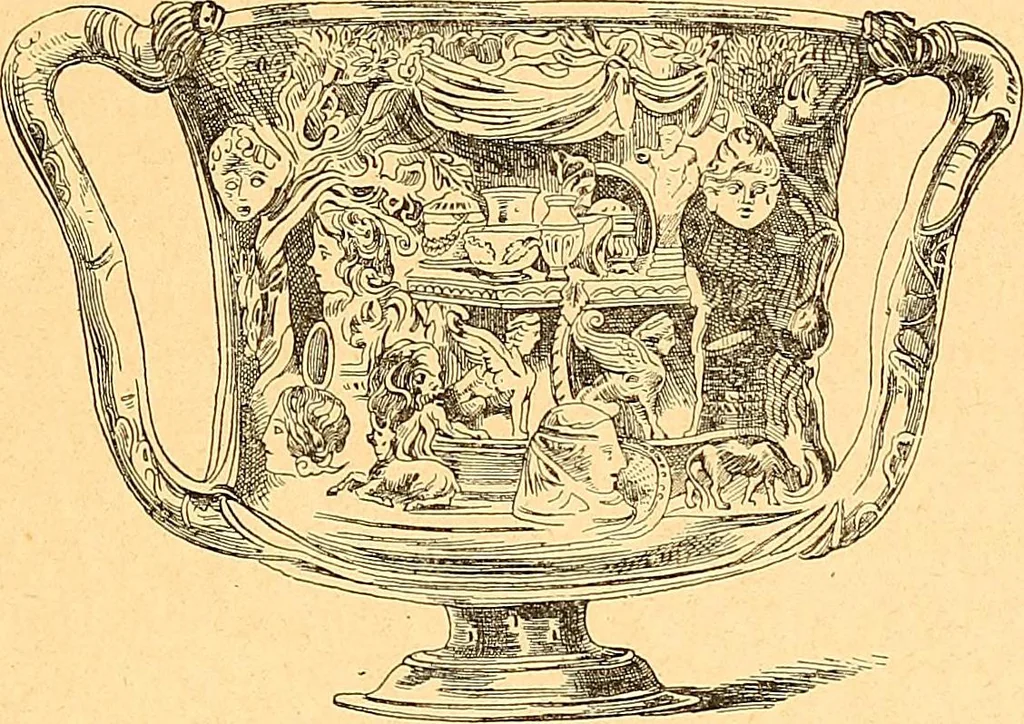 An illustration from La gravure en pierres fines : camées et intailles, 1894, leaf 140