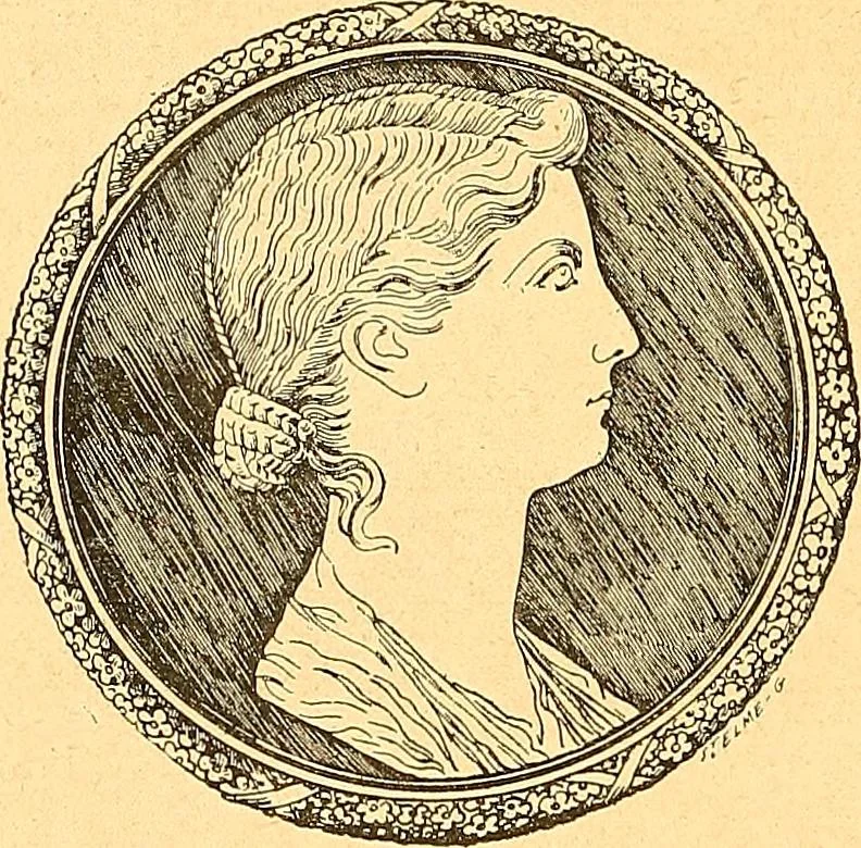 An illustration from La gravure en pierres fines : camées et intailles, 1894, leaf 151