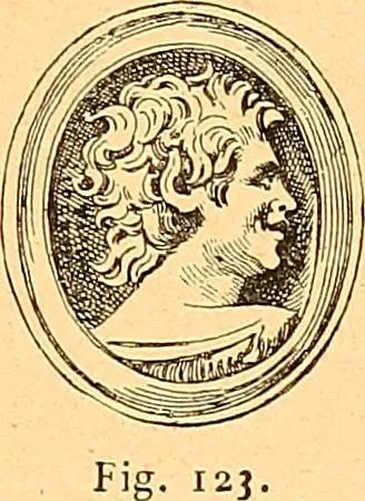 An illustration from La gravure en pierres fines : camées et intailles, 1894, leaf 168