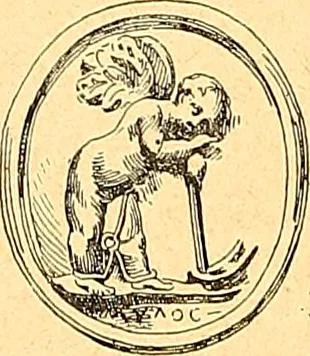 An illustration from La gravure en pierres fines : camées et intailles, 1894, leaf 169