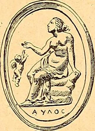An illustration from La gravure en pierres fines : camées et intailles, 1894, leaf 170