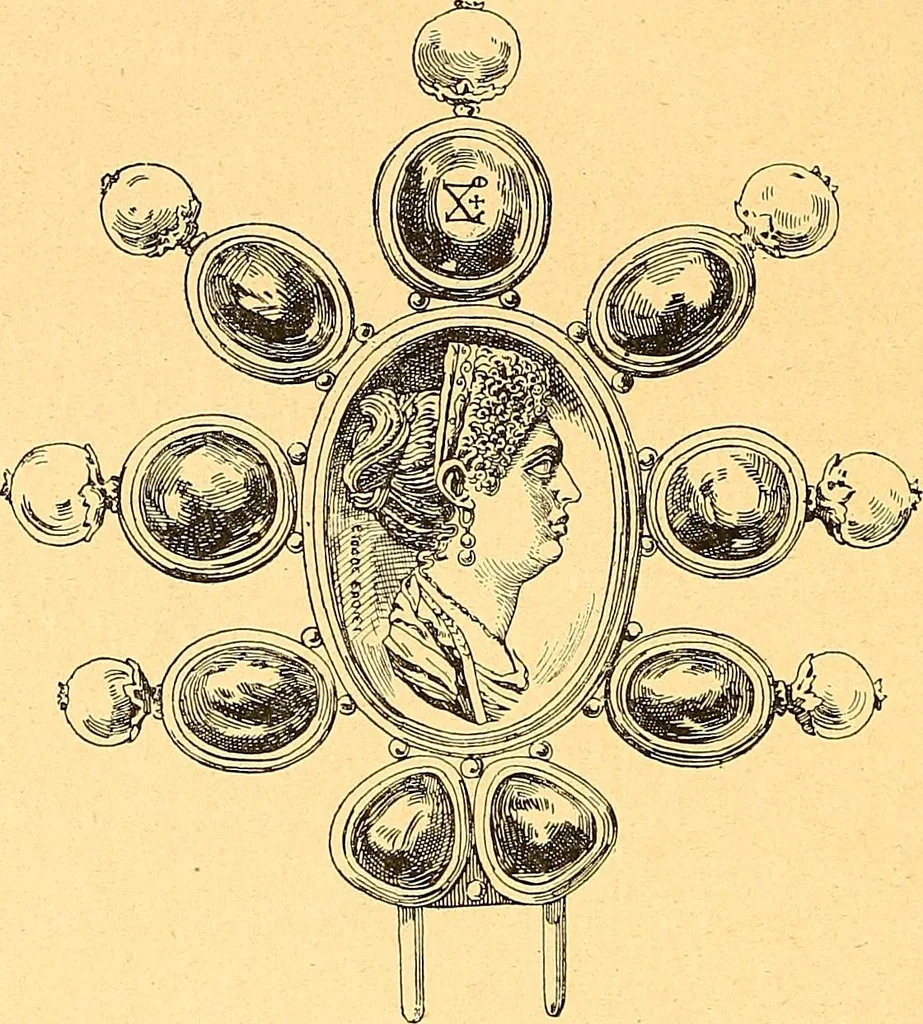 An illustration from La gravure en pierres fines : camées et intailles, 1894, leaf 175