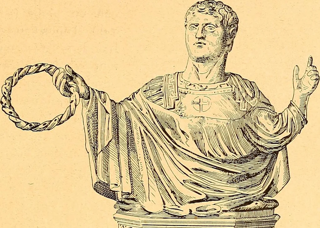 An illustration from La gravure en pierres fines : camées et intailles, 1894, leaf 188