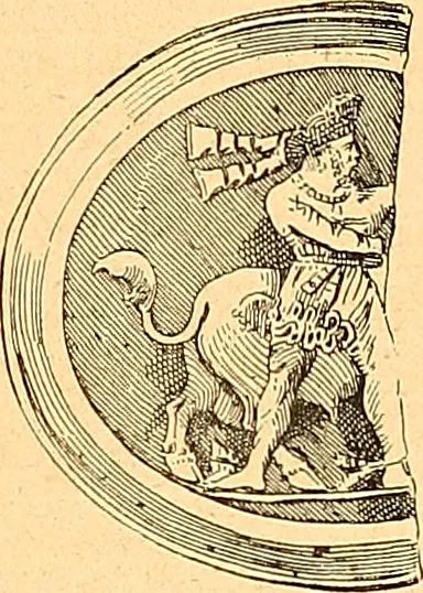 An illustration from La gravure en pierres fines : camées et intailles, 1894, leaf 198