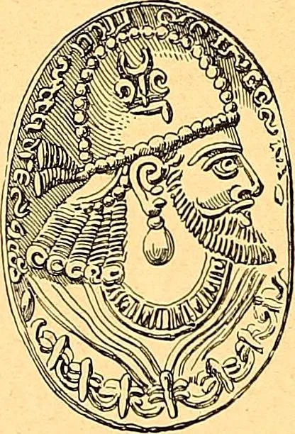 An illustration from La gravure en pierres fines : camées et intailles, 1894, leaf 203