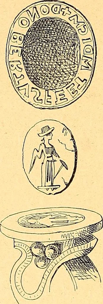 An illustration from La gravure en pierres fines : camées et intailles, 1894, leaf 211