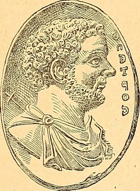 An illustration from La gravure en pierres fines : camées et intailles, 1894, leaf 216
