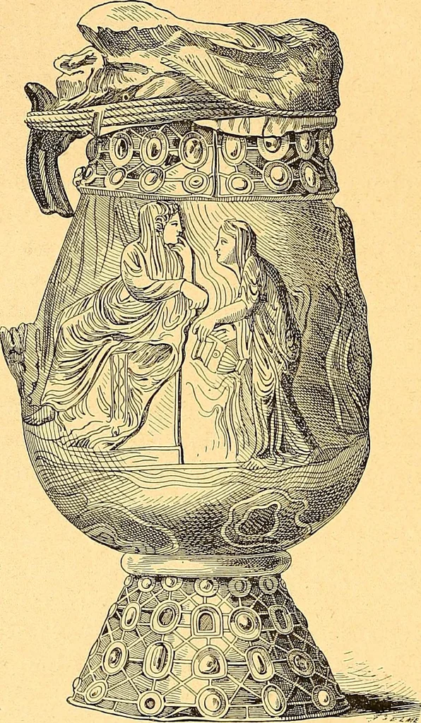 An illustration from La gravure en pierres fines : camées et intailles, 1894, leaf 219