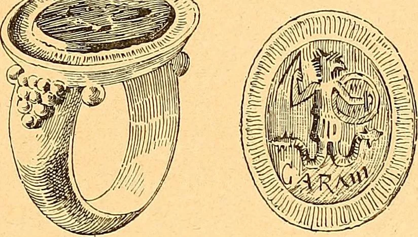 An illustration from La gravure en pierres fines : camées et intailles, 1894, leaf 224