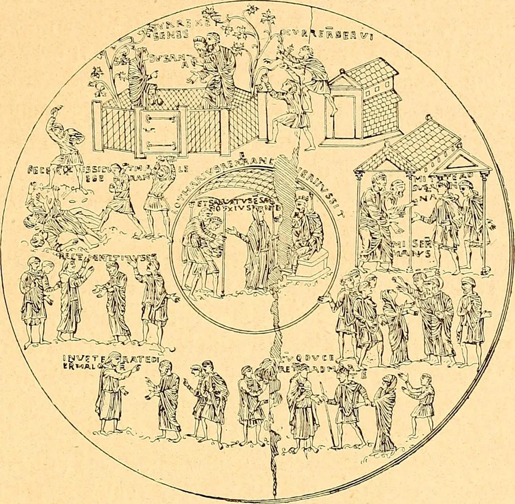 An illustration from La gravure en pierres fines : camées et intailles, 1894, leaf 234