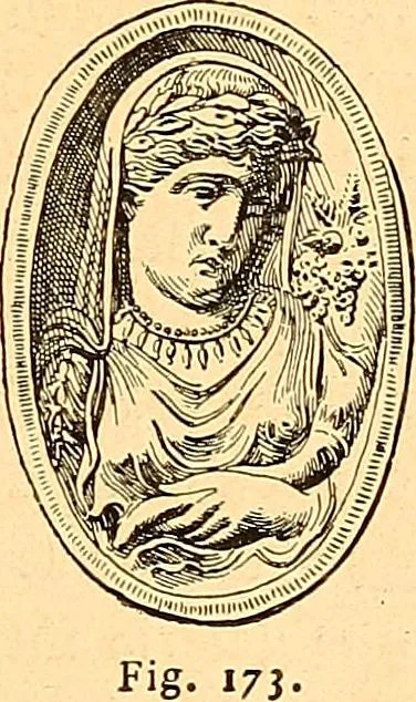 An illustration from La gravure en pierres fines : camées et intailles, 1894, leaf 244