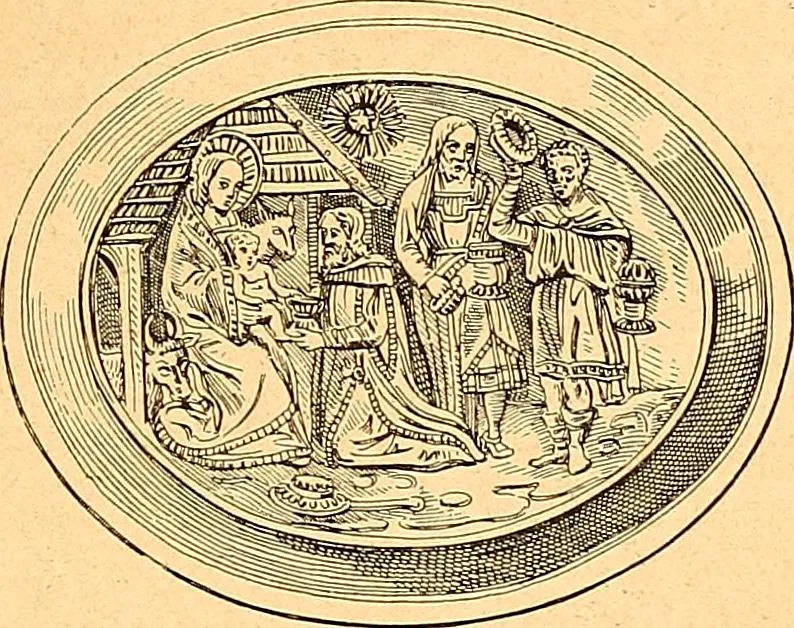An illustration from La gravure en pierres fines : camées et intailles, 1894, leaf 248