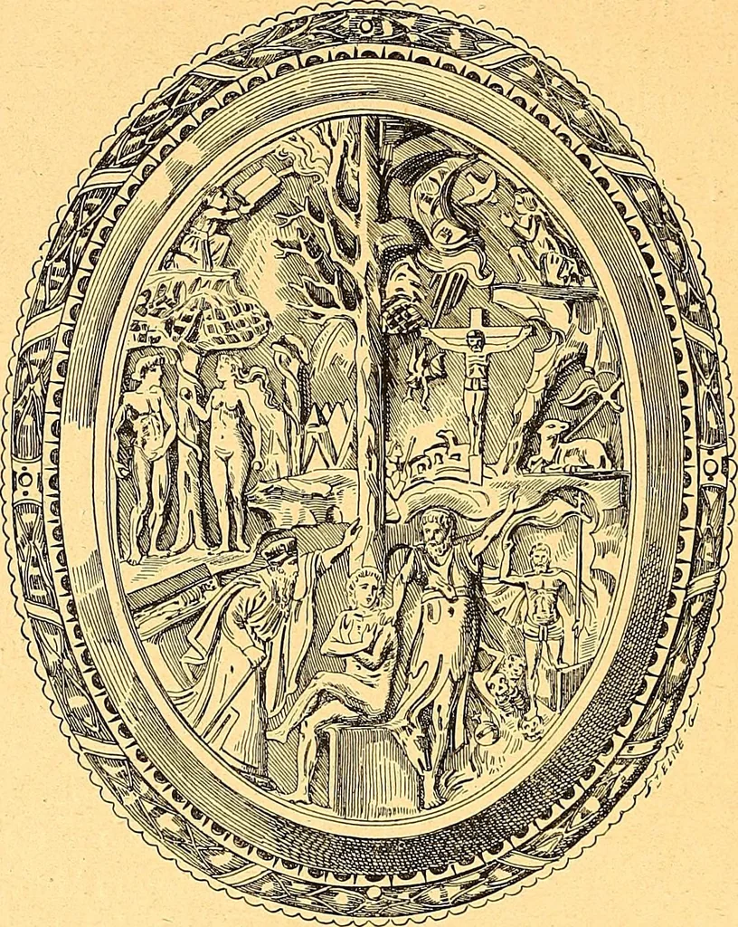 An illustration from La gravure en pierres fines : camées et intailles, 1894, leaf 249