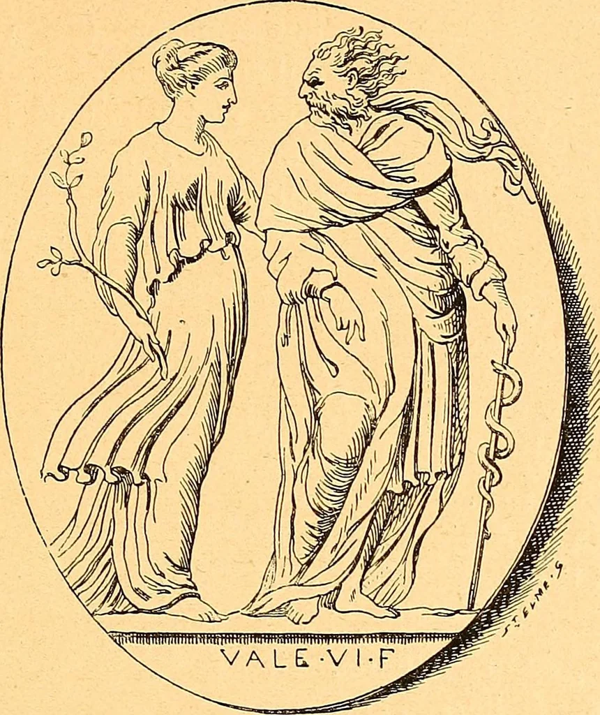 An illustration from La gravure en pierres fines : camées et intailles, 1894, leaf 254