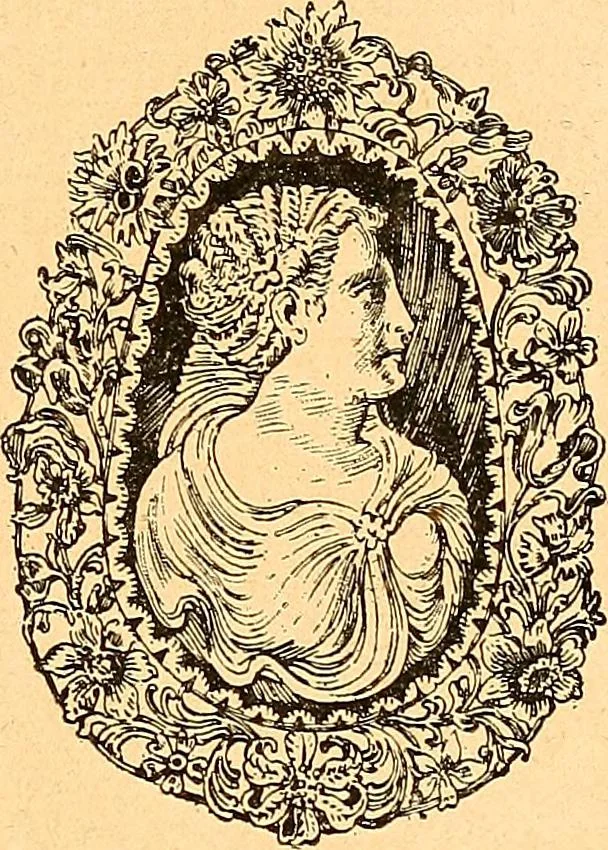 An illustration from La gravure en pierres fines : camées et intailles, 1894, leaf 256