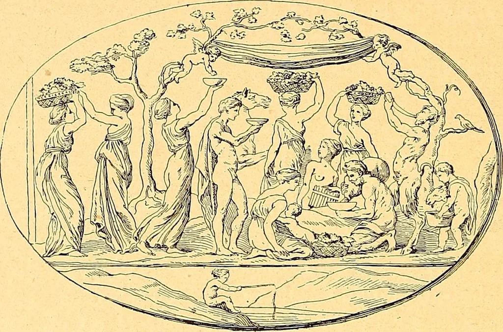 An illustration from La gravure en pierres fines : camées et intailles, 1894, leaf 257