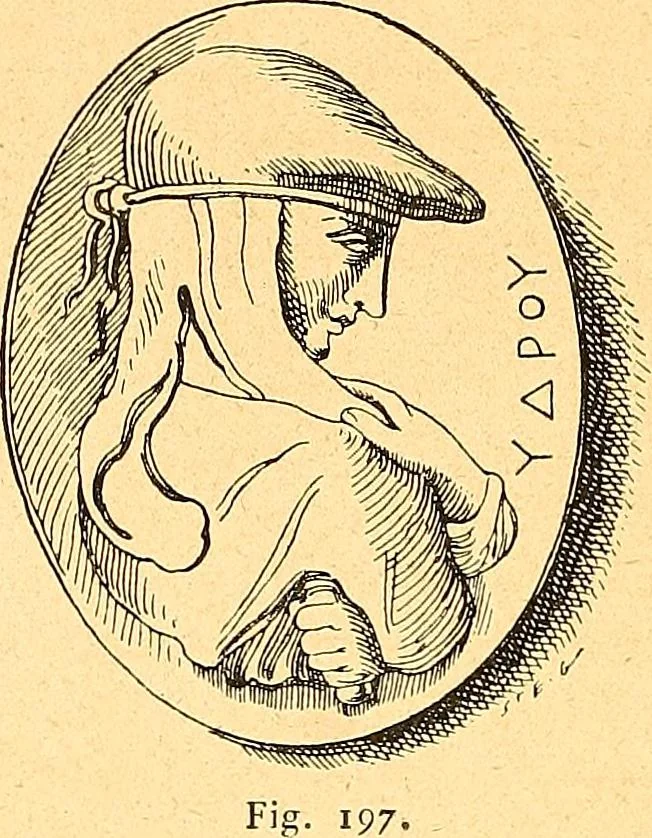 An illustration from La gravure en pierres fines : camées et intailles, 1894, leaf 295