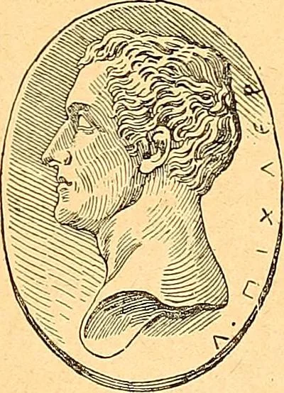 An illustration from La gravure en pierres fines : camées et intailles, 1894, leaf 310