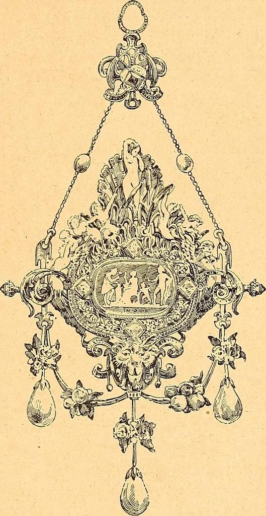 An illustration from La gravure en pierres fines : camées et intailles, 1894, leaf 316