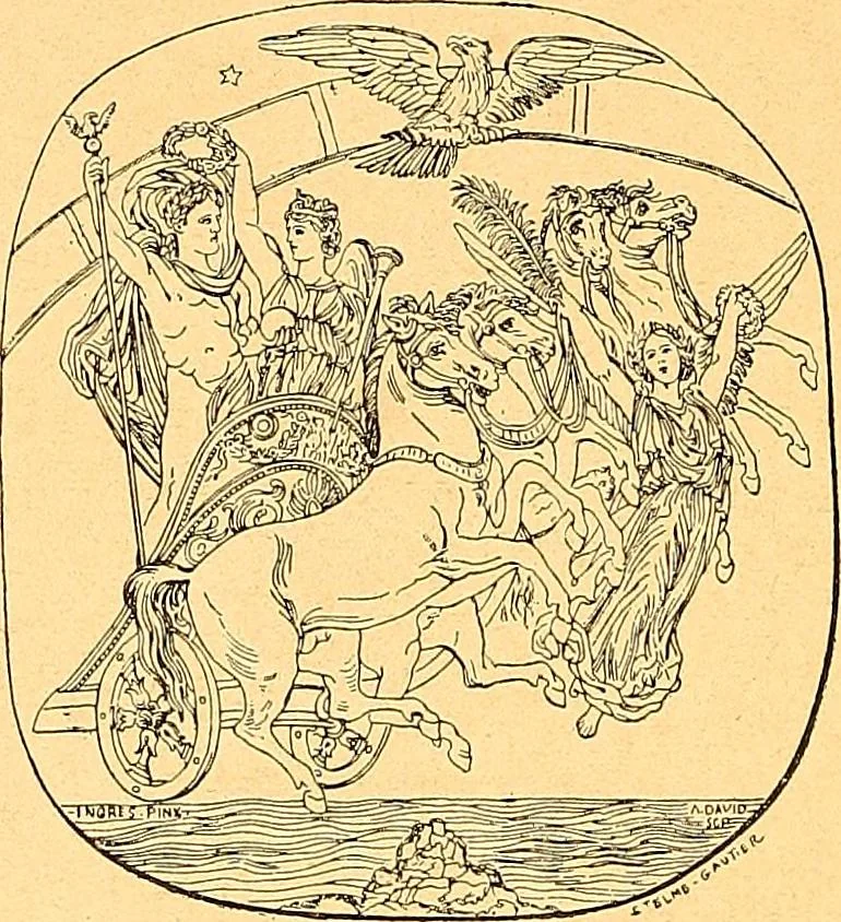 An illustration from La gravure en pierres fines : camées et intailles, 1894, leaf 317