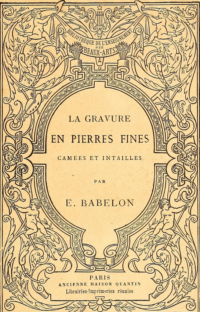 An illustration from La gravure en pierres fines : camées et intailles, 1894, leaf 4